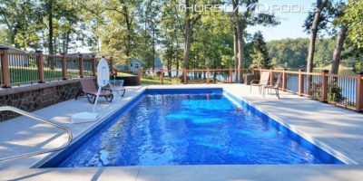 Thursday Pools front view of Monolith Pool
