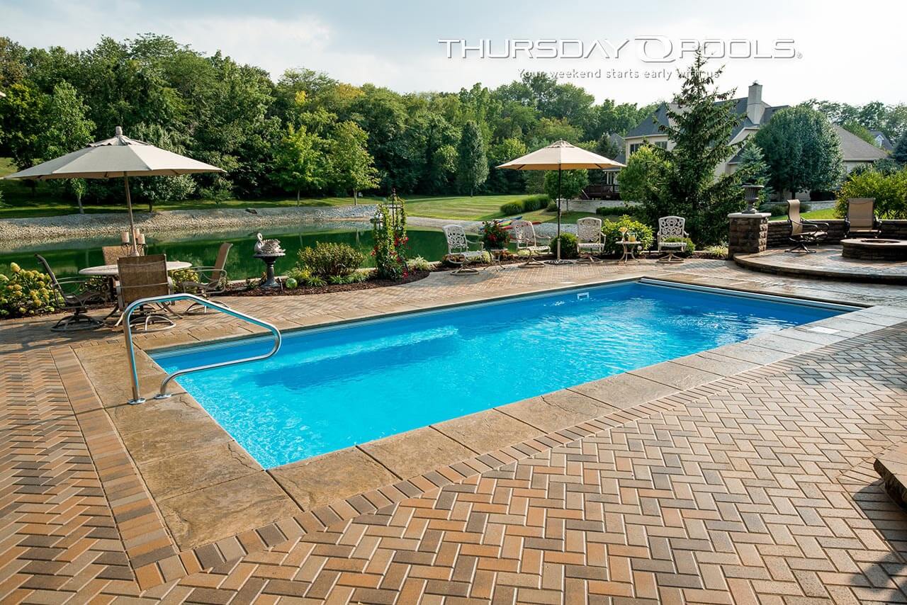 Cool Patio Options For Your Inground Fiberglass Pool
