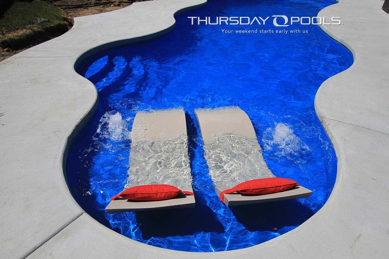 Is a Built-In Tanning Ledge in your Fiberglass Pool Right For You?