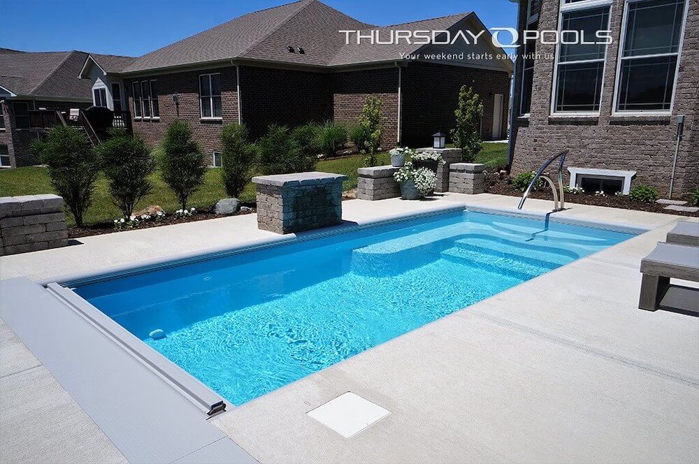 Sea Turtle Fiberglass Pool Design - Thursday Pools