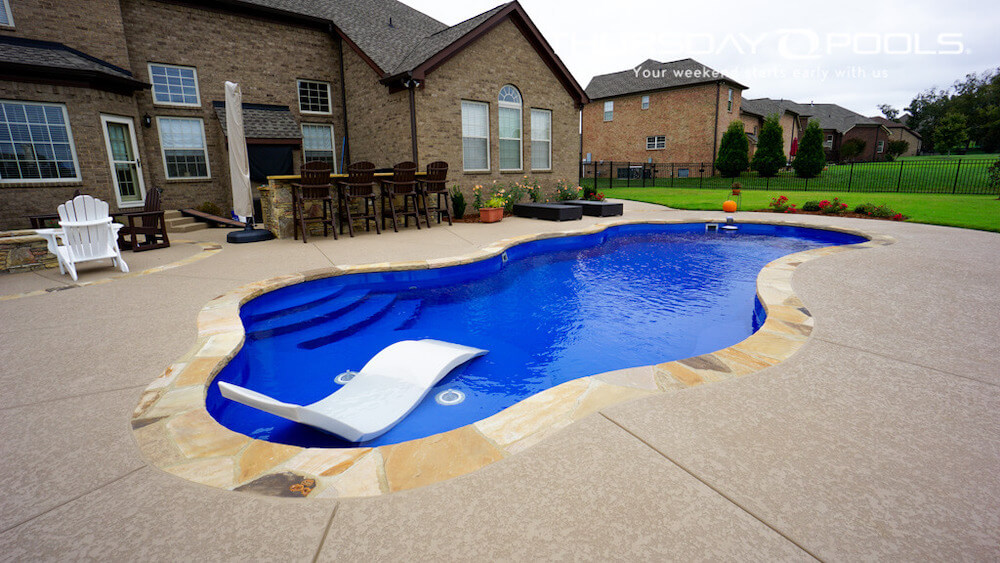 Wellspring Fiberglass Pool Design - Thursday Pools