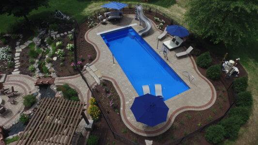 Thursday Pools' Aspen design installed by Signature Pools