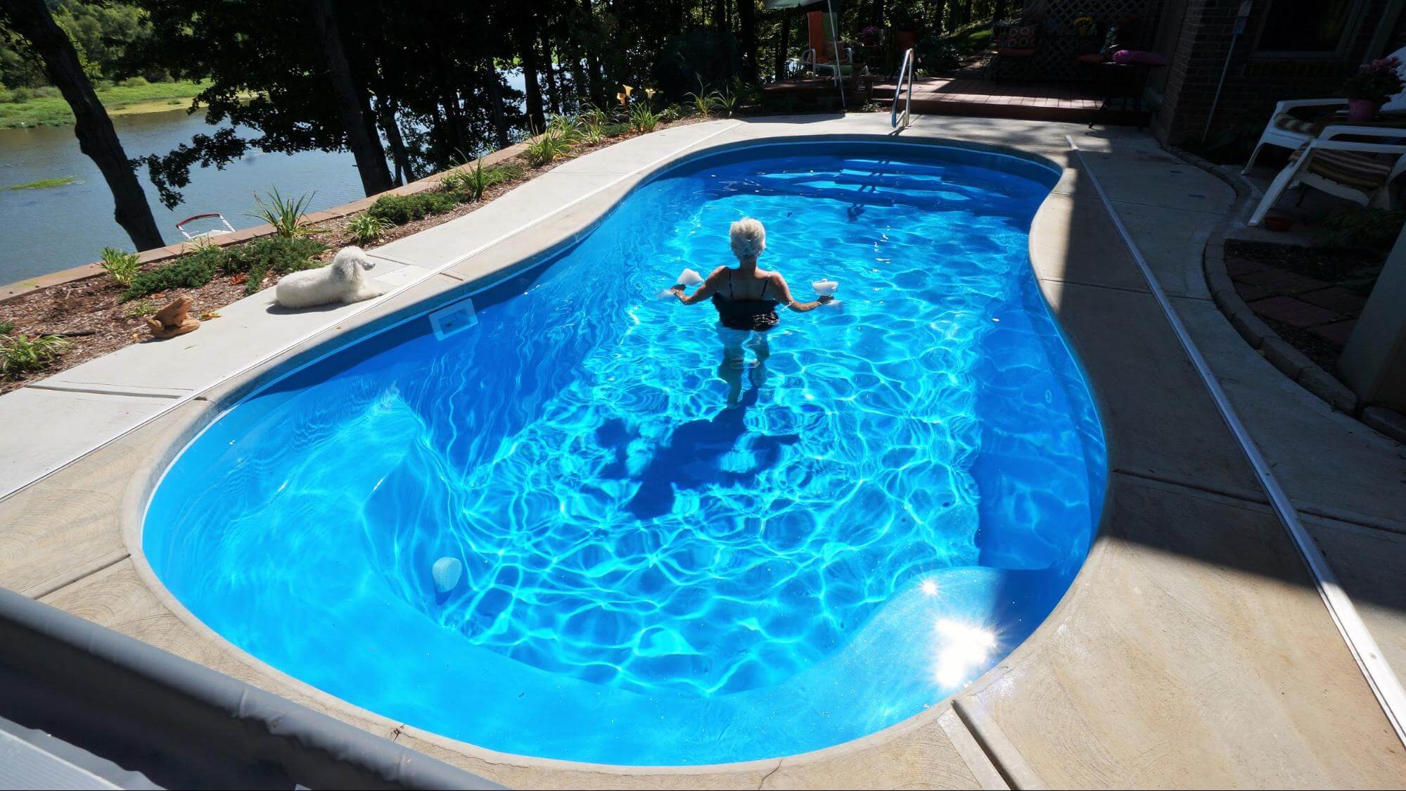10 Water Exercises You Can Do in Your Fiberglass Pool