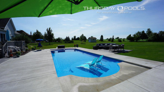 Thursday Pools Cathedral LX pool