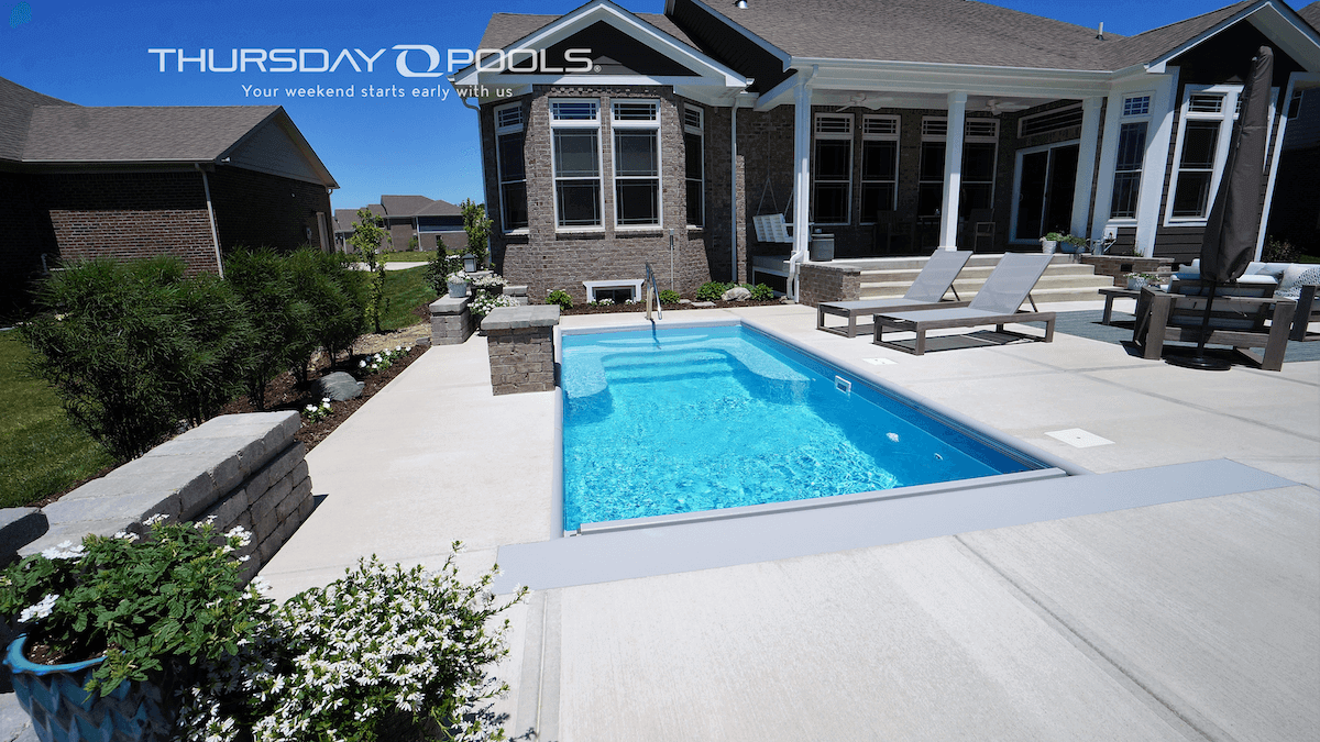 Thursday Pools Sea Turtle Pool with safety handle