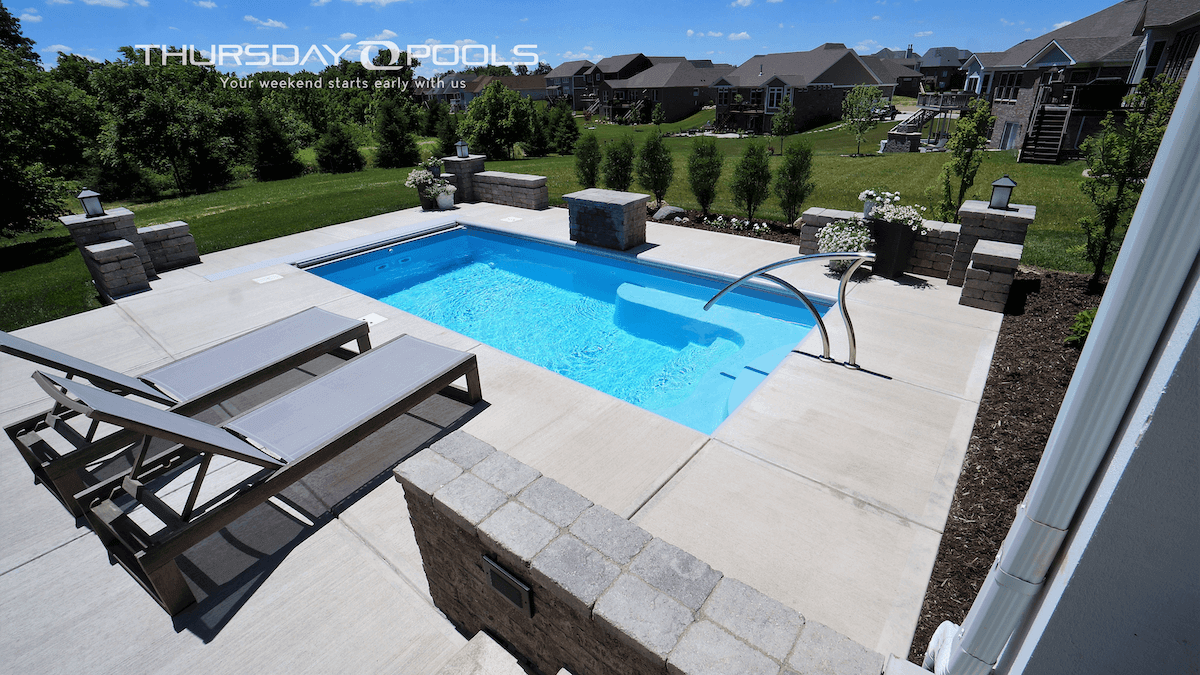 Thursday Pools Sea Turtle Pool with safety handle