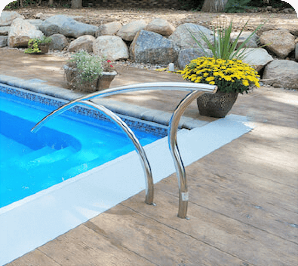 Thursday Pools safety handle