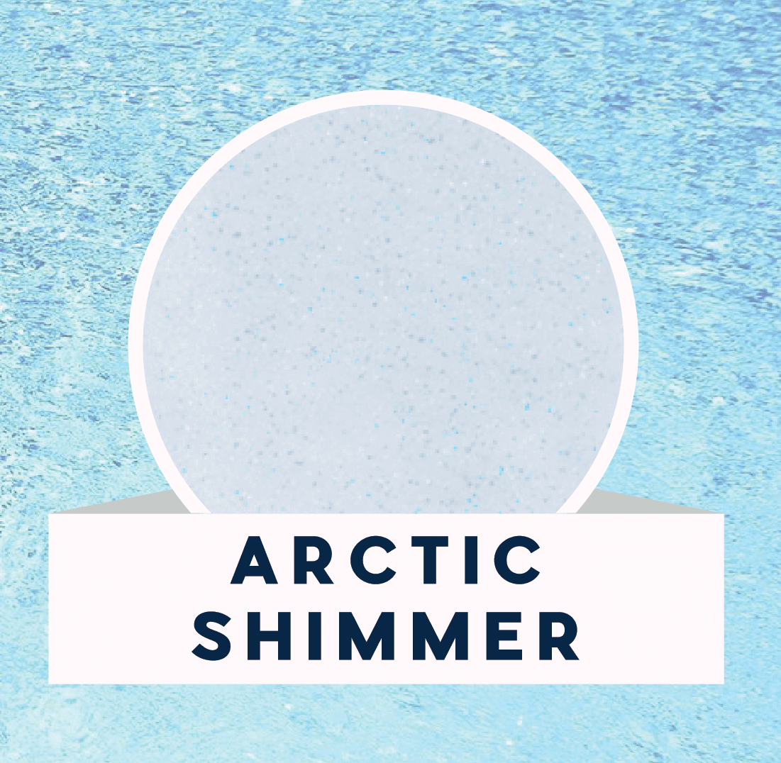 Thursday Pools Arctic Shimmer Master Swatch color