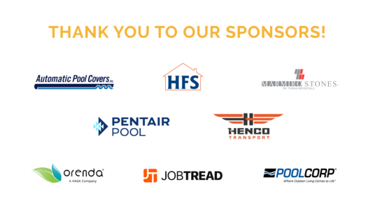 Thursday Pools Level Up 2025 Dealer Conference Sponsors