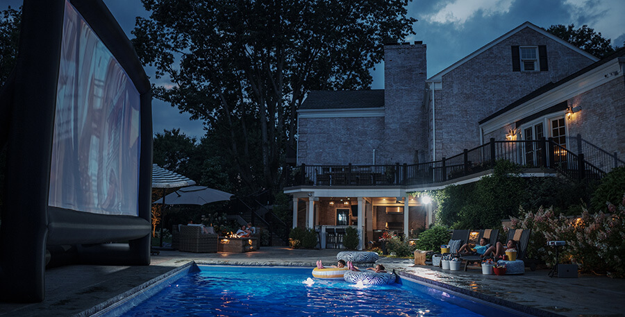 movie night Aspen by Thursday Pools