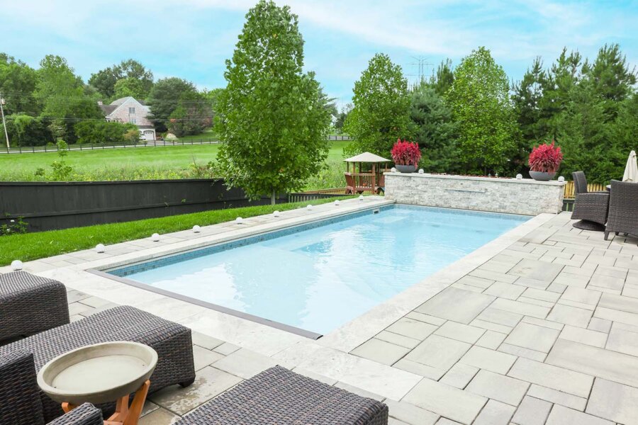 Rectangle Fiberglass Pools - Thursday Pools