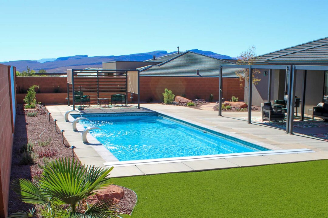 Rectangle Fiberglass Pools - Thursday Pools